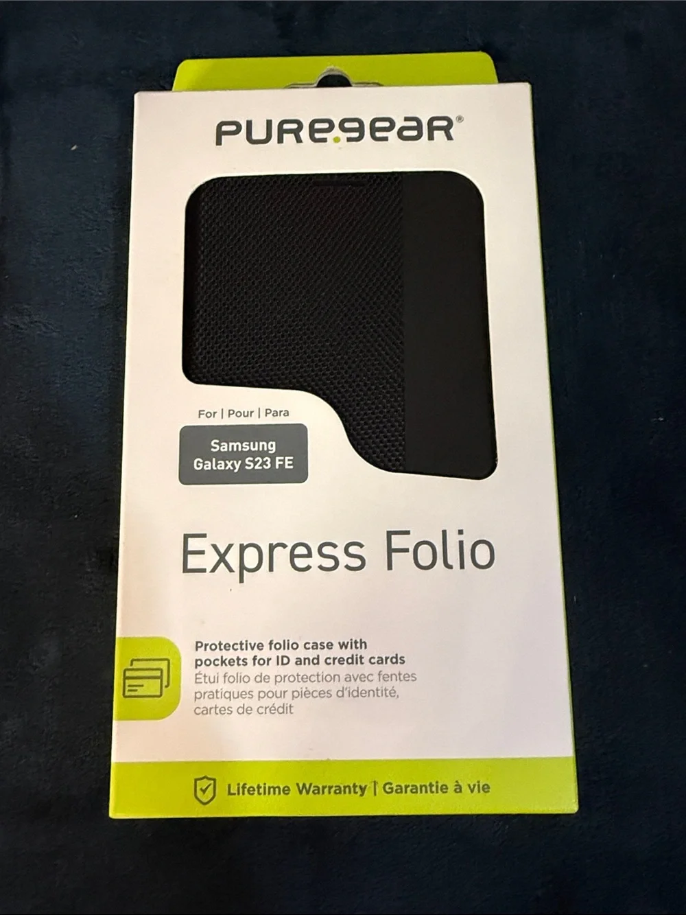 Express Folio Case for Samsung Galaxy S23 FE - Black